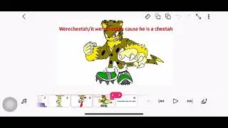 My Sonic OC=Charlie The Cheetah
