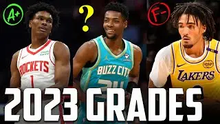Grading EVERY 2023 NBA First Round Pick Two Years Later...
