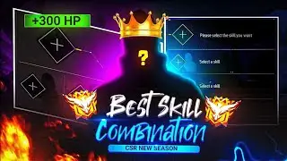 New Skill Combination For Cs Rank || Best Character Combination For Clash Squad Rank (New Season)