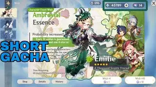 Emilie Is Here! My Fastest Pulls🗿 | Gacha | Mobile | Genshin Impact 4.8