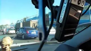 Жесть!!!Регистратор ломает от баса