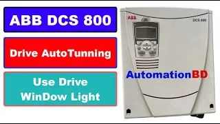 How to Autotuning ABB DCS 800 DC Drive.