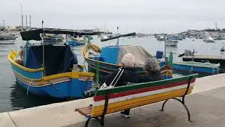Marsaxlokk - рыбацкая мальтийская деревня и бассейн Св. Петра St. Peter's Pool/ Отважные француженки
