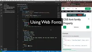 Using Web Fonts