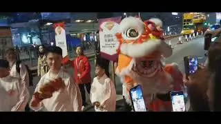 Parade chinese new year in tst hk