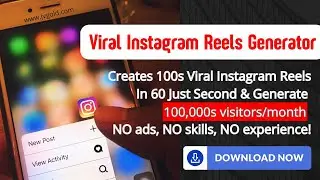 Viral Instagram Reels Generator – Reel Rampage AI App