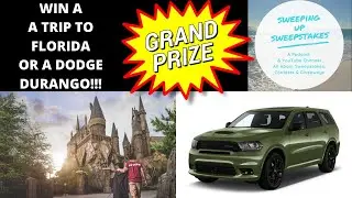 Win A Trip to Florida, Win A Dodge Durango; A Trip Win & How To Enter Giveaways on Episode 03