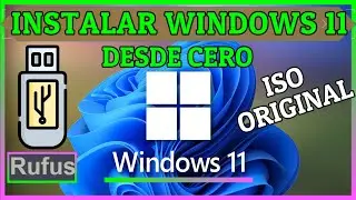 como INSTALAR WINDOWS 11 DESDE USB CON RUFUS, descargar e instalar windows 11 con imagen iso oficial