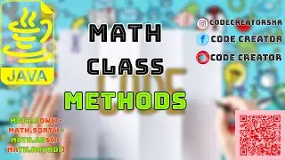 Methods Of The Math Class In Java | #javaprogramming #codecreatorskr
