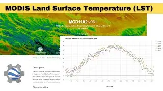 MODIS Land Surface Temperature (LST) Annual Timeseries using Earth Engine