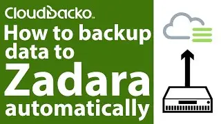 How to backup data to Zadara object cloud storage automatically