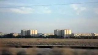 Подъезжая к Зарафшану со стороны Аэропорта.