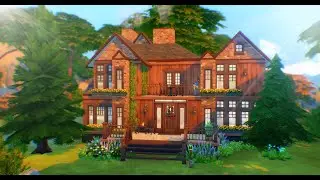 CHALÉ DE INVERNO⛄| Speed Build | ESPECIAL DE NATAL 🎅| The Sims 4
