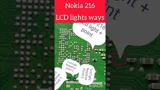 Nokia 216 lcd light problem ways || Nokia 216 display light jumper solution || Rm1187