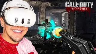 Call of Duty VR Zombies.. is FUN on a TREADMILL