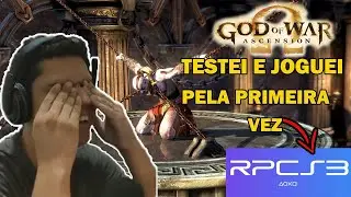 GOD OF WAR ASCENSION NO RPCS3 | GTX 1660 + i5 9400F + 16GB DDR4 | FINALMENTE JOGÁVEL ?