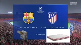 FIFA 23 Первый матч 1/4 Лиги Чемпионов УЕФА 