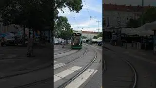 POZNAN | City tram 🚊 on Plac Wielkopolski - 4K  #trams