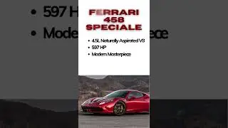 The iconic Ferrari F40 vs the stunning Ferrari 458 Speciale. Which one steals your heart? Comment 👇