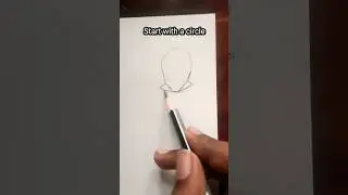 Gojo  Sketch Tutorial #Shorts #JujutsuKaisen #AnimeDrawing #anime #viral #trending #gojo