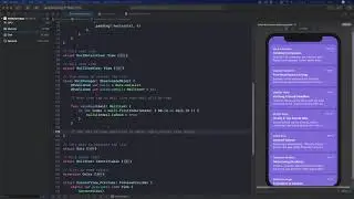 SwiftUI 2.0 - Mail Client App UI (Swipe Left/Right for Delete/Read item)