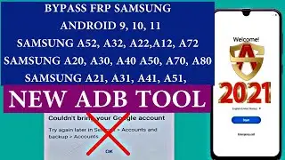FRP ALL SAMSUNG ADB METHOD ANDROID 9, 10, 11