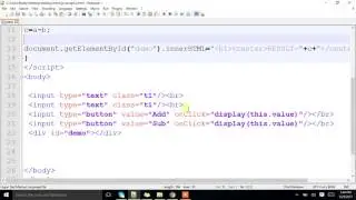 Function With Arguments and No Return Value Using JavaScript.