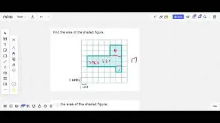 Finding the area of a composite figure on a grid