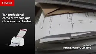 Digitaliza tus archivos con el ImageFORMULA R40.