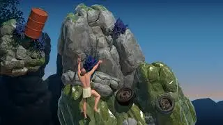 A Difficult Game About Climbing Gameplay