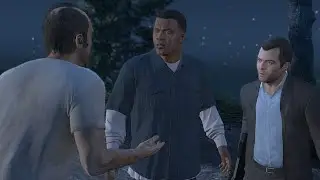 GTA V - Michael and Trevor Helps Frank to Save Lamar