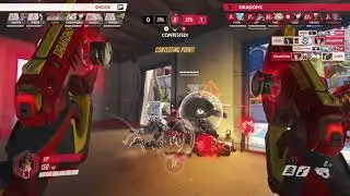Lip turns on Tracer aimbot vs the SF Shock (4k)