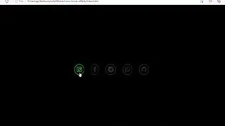 icons hover effect in website || wonderful website make | icon effect