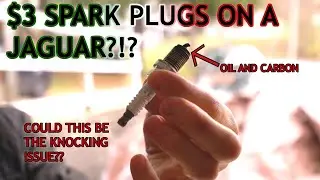 Jaguar XF V8 Replacing $3 Spark Plugs  - Performance Restored??