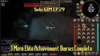 3 More Elite Achievement Diaries Complete | Solo GIM Ep. 29