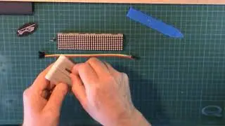 Scrolling Text on a LED Matrix with Arduino Nano