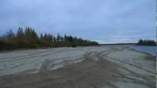 Труппер в песке