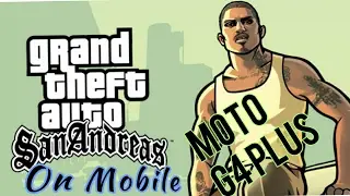Grand Theft Auto:San Andreas on Mobile