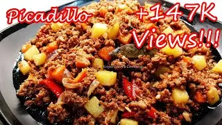EASY PINOY STYLE PICADILLO | MAPAPAKANIN KA SA SARAP!!!