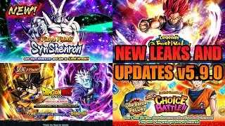 NEW CHARACTERS, NEW EVENT, LEGENDS FESTIVAL AND MORE LEAKS & UPDATE v5.9.0 🔥!! (DRAGON BALL LEGENDS)