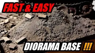 How to build and texture a diorama with gravel and sand - VMS Tutorial
