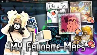 My Top 5 FAVORITE MAPS in RoBeats ft. Chris Gaming (100 SUBS SPECIAL)