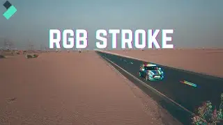 Try this RGB Stroke Effect in Filmora 13