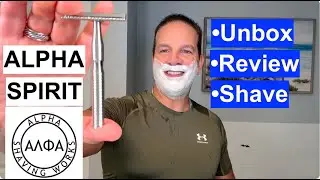 Alpha Spirit SE Razor UNbox-SHave-REview