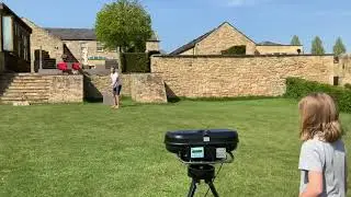 Paul Collingwood & iWinner Bowling Machine