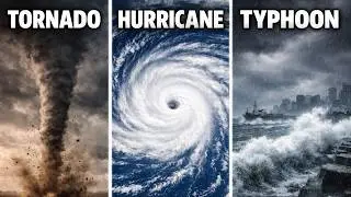 Tornado Vs Hurricane | Difference Between Tornado and Hurricane | Tornado and Cyclone Difference