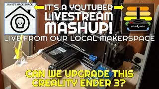 Upgrade Creality Ender 3 with a Main Board, Bed Leveler, and Touch Controls
