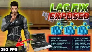 One A Way To Fix Lag On Low End Pc Laptop | How To fix Free Fire Lag On Low End Device 