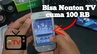 UNBOXING || HP CUMA 100Ribuan Yang Bisa nonton TV!!!!!!.