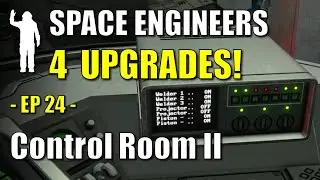 Space Engineers - EP24 - Drone & Projector Room Update | LCD Displays | Tutorial | Let's Play